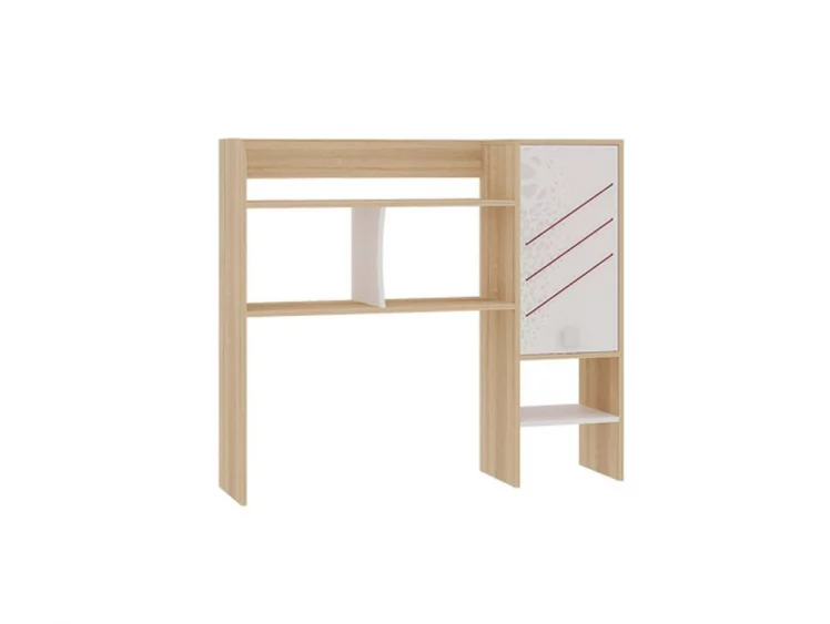 Надстройка для стола Энерджи МДЕ-08 Дуб сонома Белый / MDE-08_0