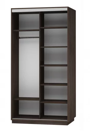 Шкаф-купе двухдверный Экспресс Дуо Экспенс 1200х2400х Венге / 1200х2400h_1