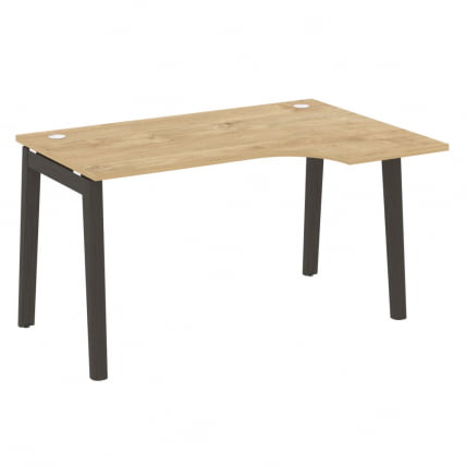 Стол эргономичный правый ОНИКС ВООД ОВ.СА-2(Р) Тиквуд Светлый/Темный / ONIX WOOD OW.SA-2(R)_0