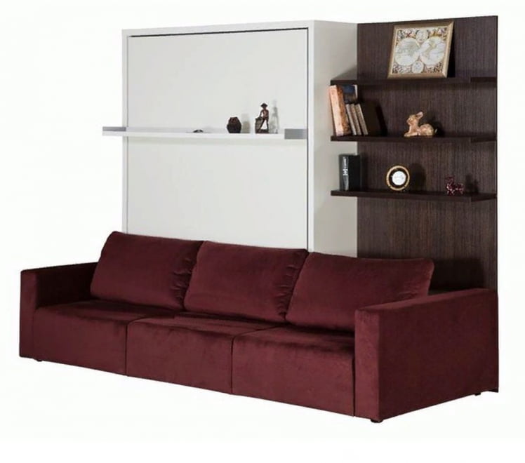 Мебель-трансформер Смарт 1 3-в-1 1600 правый Дуб молочный_0