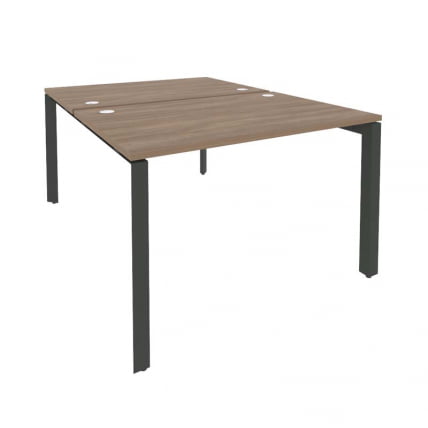 Рабочая станция на П-образном м/к ОНИКС О.МП-Д.РС-2.2.8 Дуб Аризона/Антрацит / ONIX O.MP-D.RS-2.2.8_0