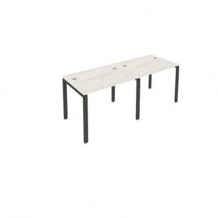 Рабочая станция на 2 раб.места Метал Сйстем Б.СМ-2.1 Наварра/Антрацит / Metal System_0