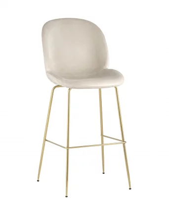 Стул барный Беетле голд Бежевый / Beetle gold_0