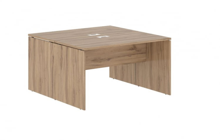 Рабочая станция ЕДИС ЕД2СТ 1367 Дуб Денвер светлый Белый / EDIS ED2ST_0