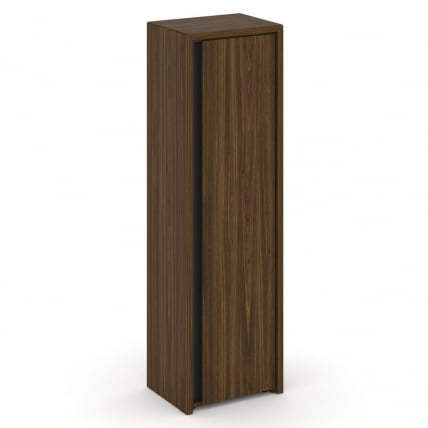 Шкаф высокий узкий правый (высокий фасад ЛДСП) Корнер CОР.СУ-1.9(Р) Орех Лоренцо / Corner COR.SU-1.9(R)_0