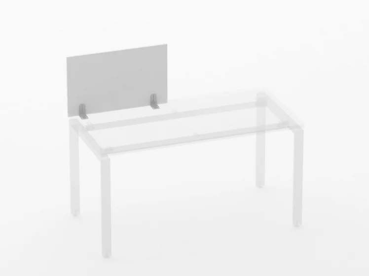 Экран (ЛДСП) Дека 8.12.07 Белый (без крепления) / Deka_1