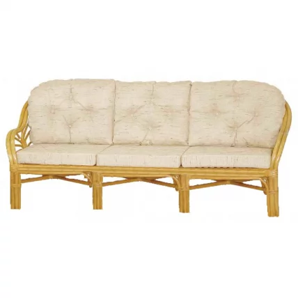 Диван 3 местный 01/14-2 молочный шоколад_0