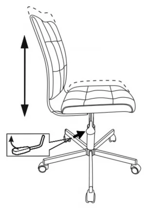 Кресло для оператора Бюрократ CХ-330М/Диамонд 357 / CH-330M/Diamond_4