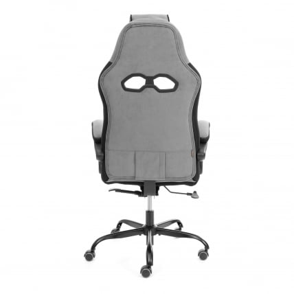 Кресло Арена металБЛ велюр, серый/черный, 29/35 / Arena metalBL_4