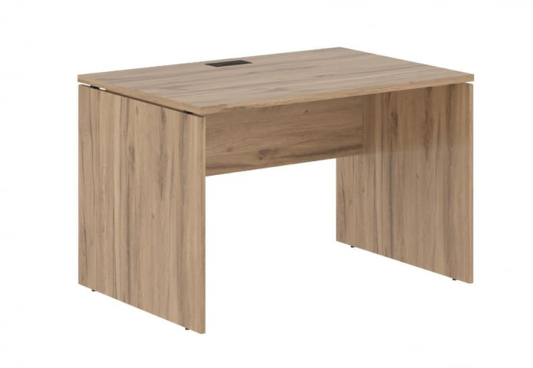 Стол письменный ЕДИС ЕДСТ 1180 Дуб Денвер светлый Черный / EDIS EDST_0