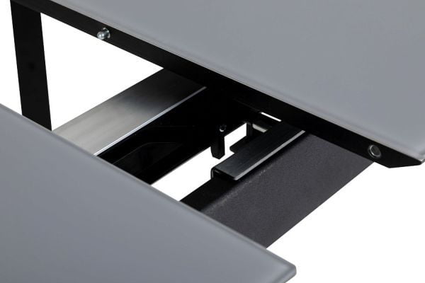 Стол раскладной Комби Гласс 140-180 Аутоматиc Натур/Дэрк матте гласс / Combi Glass Automatic Natur/Dark matte glass_3