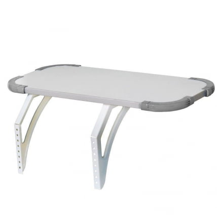 Полка задняя с проставкой Полка_з 3/750 Белая Серая / Polka_z_0