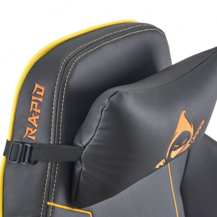 Кресло геймерское Еверпроф Рапид Экокожа Желтый / Everprof Rapid_7