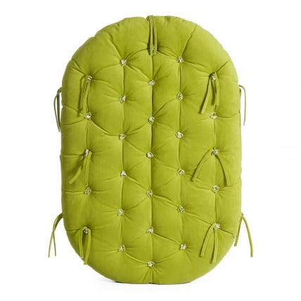 Диван МАМАСАН/МАМАСАН 23/02 В /с подушкой/ подушка 182х119 см, 169х102х80 см, Когнаc (коньяк), флок, олива, 23 / MAMASAN/МАМАСАН W Cognac_14