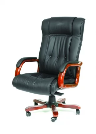 Кресло руководителя CХАИРМАН 653 кожа  Бежевый / CHAIRMAN_2