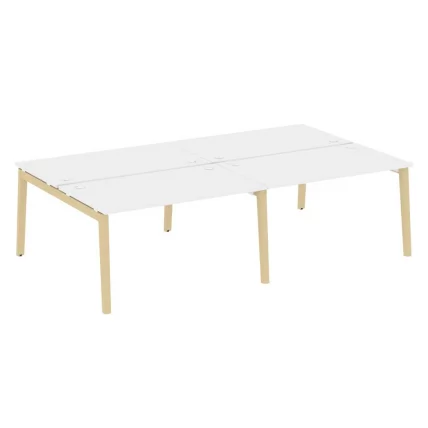 Рабочая станция ОНИКС ВООД ОВ.Д.РС-4.3.8 Белый Бриллиант/Светлый / ONIX WOOD OW.D.RS-4.3.8_0