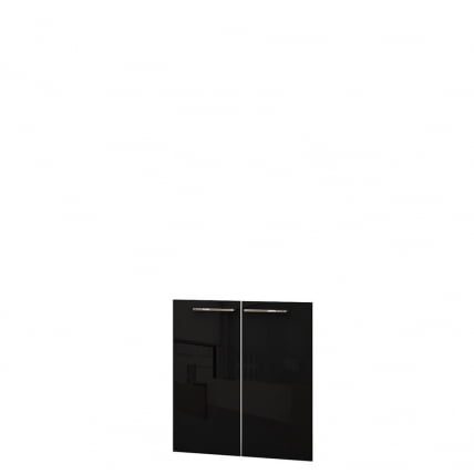 Фасад стеклянный средний ТАИМ-МАКС 4ФКС.009 Черный глянец / TAIM-MAX_0