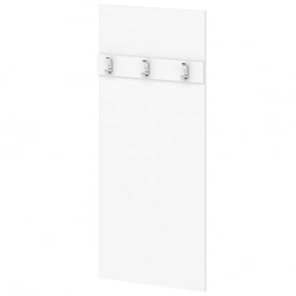 Вешалка с тремя крючками Орната 	Н-480 Белый Шагрень / Ornata_0