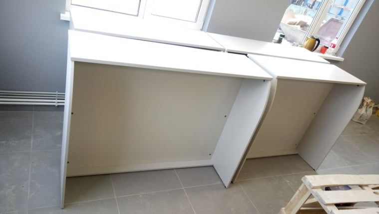 Стойка прямая 1400 Рива А.РС-3 Серый / Riva_1