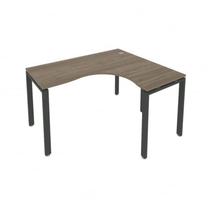 Стол письменный МЕТАЛ СЙСТЕМ Б.СА-3 Пр Вяз/Антрацит / METAL SYSTEM_0