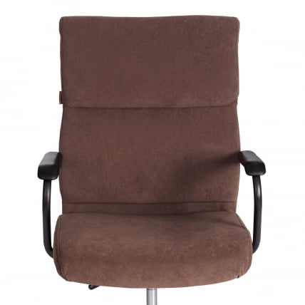 Кресло БЕНЕФИТ флок , коричневый, 6 / BENEFIT_5