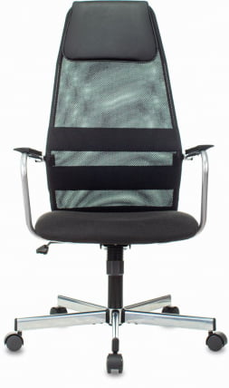 Кресло оператора Бюрократ КБ-5М/СЛ/БЛАCК / KB-5M/SL/BLACK_1