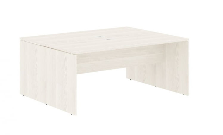 Рабочая станция ЕДИС ЕД2СТ 1767 Ясень Траун Белый / EDIS ED2ST_0