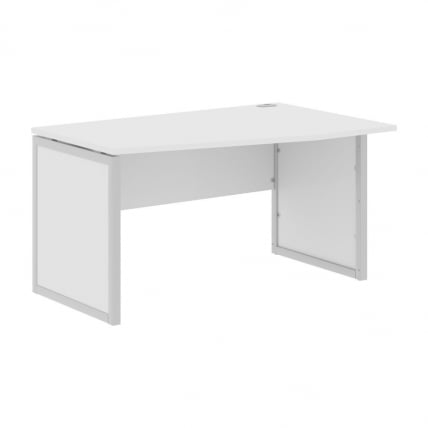 Стол письменный правый КСТЕН-КП КСКПCТ 149 Р Белый Серый / XTEN-QP XQPCT R_0