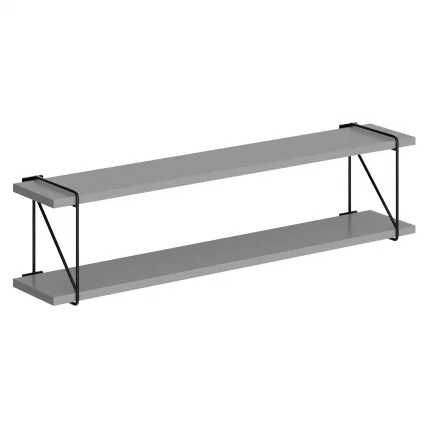 Полка навесная CОФФЕЕ СХ3-РОД Серый / COFFEE SH3-ROD_0