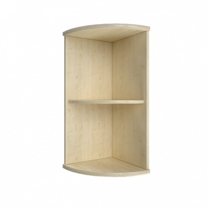 Стеллаж низкий угловой Рива А.УС-3 Клен / Riva_0