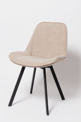 Стул К 21 блаcк Бежевый (ПС 12\ч) / black (PС_0