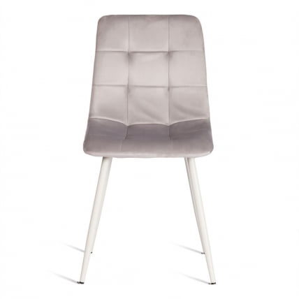 Стул CХИЛЛЙ (мод. 7094-1) вельвет/металл, 44,5х52,5х86 см, пинк (розовый) ХЛР39 / натуральный / CHILLY (mod. pink HLR39_4