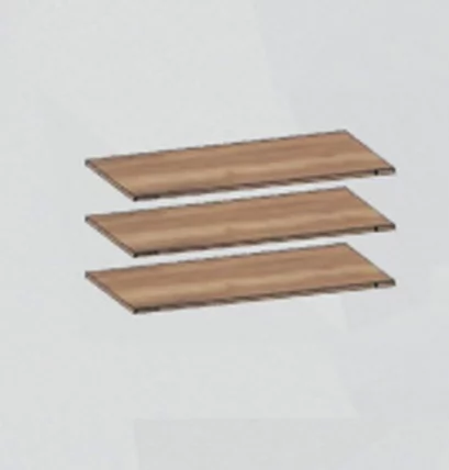 Доп.полки в шкаф для одежды Бруна (комплект 3шт.)_0