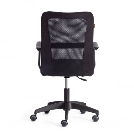 Кресло СТАФФ флок/ткань, черный, 35/В-11 / STAFF 35/W-11_3