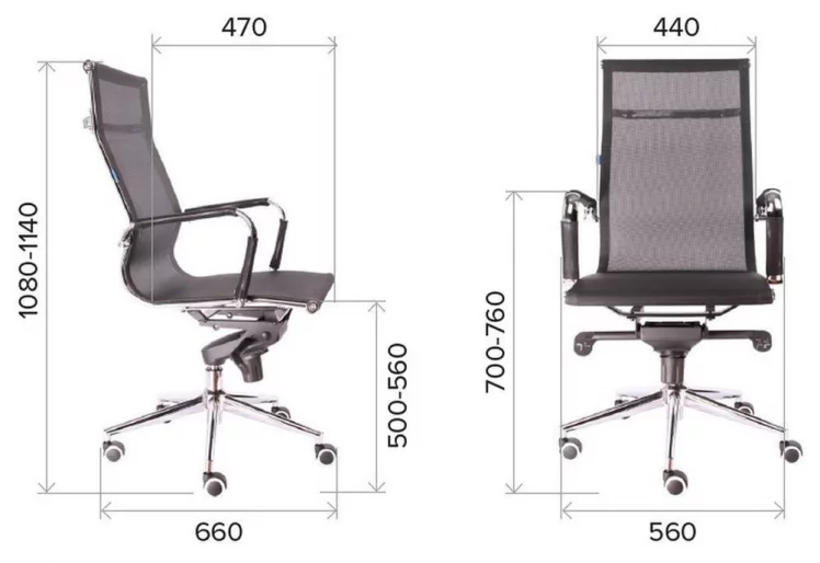 Кресло руководителя Опера М сетка Коричневый / Opera M_3