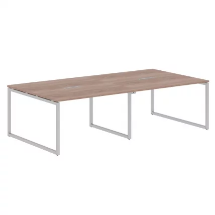 Конференц-стол КСТЕН-К КСКCТ 2714 Дуб Сонома Алюминий / XTEN-Q XQCT_0