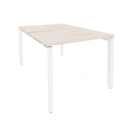 Рабочая станция на П-образном м/к ОНИКС О.МП-Д.РС-2.1.7 Денвер Светлый/Белый / ONIX O.MP-D.RS-2.1.7_0