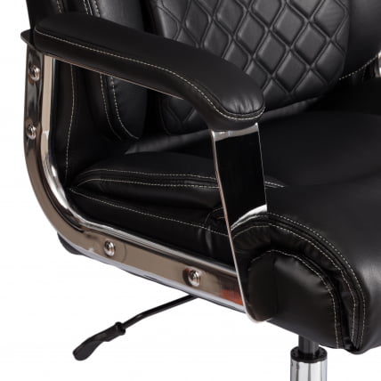 Кресло Атлант рецикл. кожа/иск. кожа, черный / Atlant_7