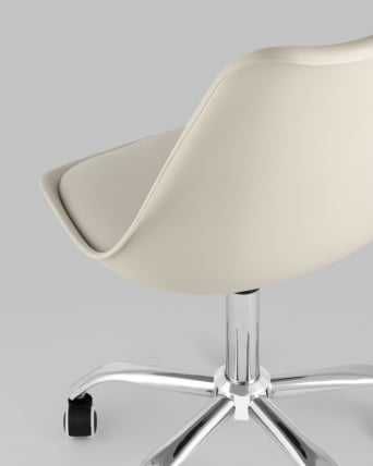 Стул офисный БЛОК НЕВ пластиковый Бежевый / BLOK NEW_6