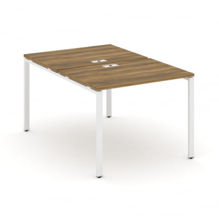 Рабочая станция двухсторонняя на 2 места CОНCЕПТ CН.ДРС-001 Сандал Янтарный Белый / CONCEPT CN.DRS-001_0