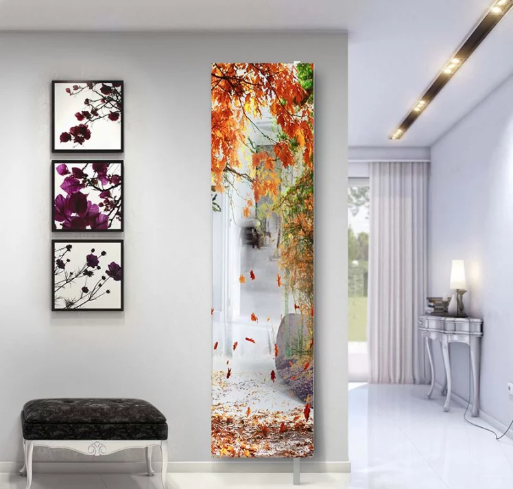 Поворотный зеркальный шкаф Дриве СП Арт Белый / Drive SP Art_4