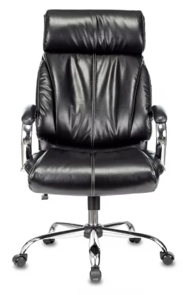 Кресло руководителя Бюрократ Т-9904НСЛ/БЛАCК-ПУ / T-9904NSL/BLACK-PU_1