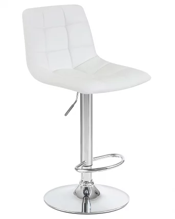 Стул барный ДОБРИН ТАИЛОР экокожа Белый / DOBRIN TAILOR_1