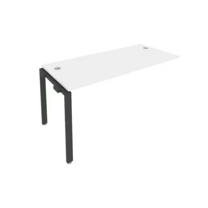 Проходной наборный элемент рабочей станции Метал Сйстем Б.ПРС-СП-1.4 Белый/Антрацит / Metal System_0