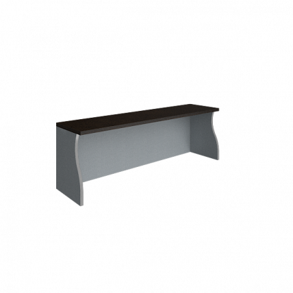 Надставка на стол Рива А.НС-2 Венге/Металлик / Riva_0