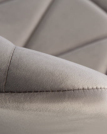 Стул барный ДОБРИН БАРНИ Серый велюр МДЖ9-75 / DOBRIN BARNY MJ9-75_7