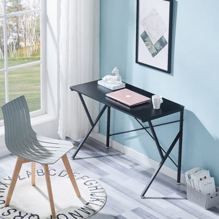 Письменный стол КЛЕГ Черный БКВ БЛАCК / KLEG BKW BLACK_1