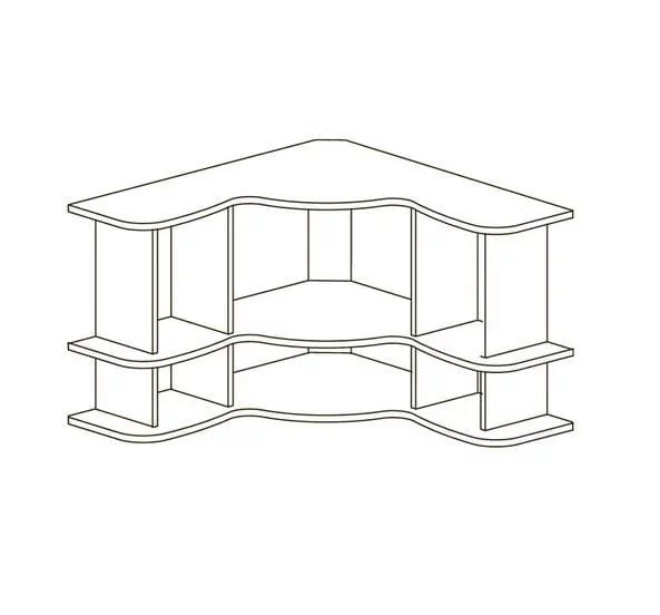 Полка угловая АЛИСА 559_1