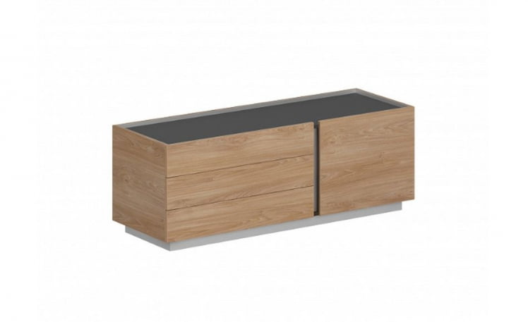 Тумба опорная приставная левая Оливер ОЛ-060-20-12.ГН.ГН.ГН.Л Гикори натуральный / Oliver OL-060-20-12.GN.GN.GN.L_0