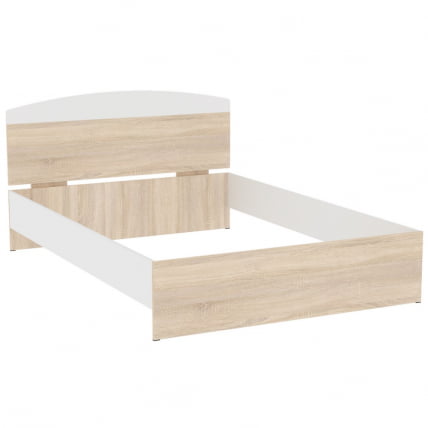 Кровать Алиса(Л23)1447х903х2063(ДСС-Белый) / Алиса(L23)1447х903х2063(ДСС-Белый)_0